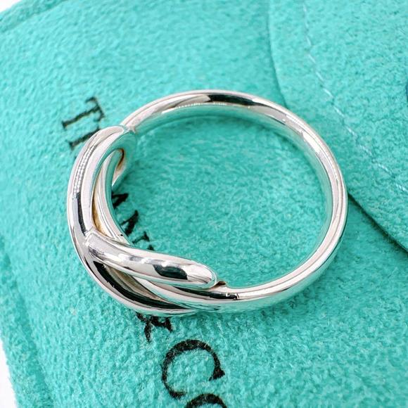 Tiffany & Co Infinity Ring #9 925 Silver - Picture 7 of 9